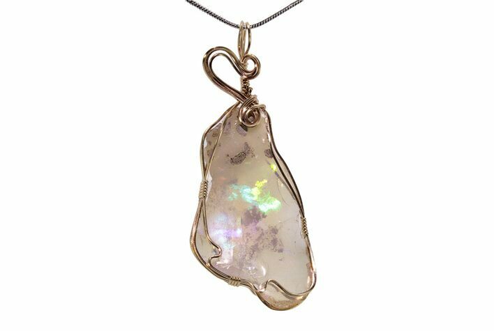 Precious Ethiopian Fire Opal Pendant #376256
